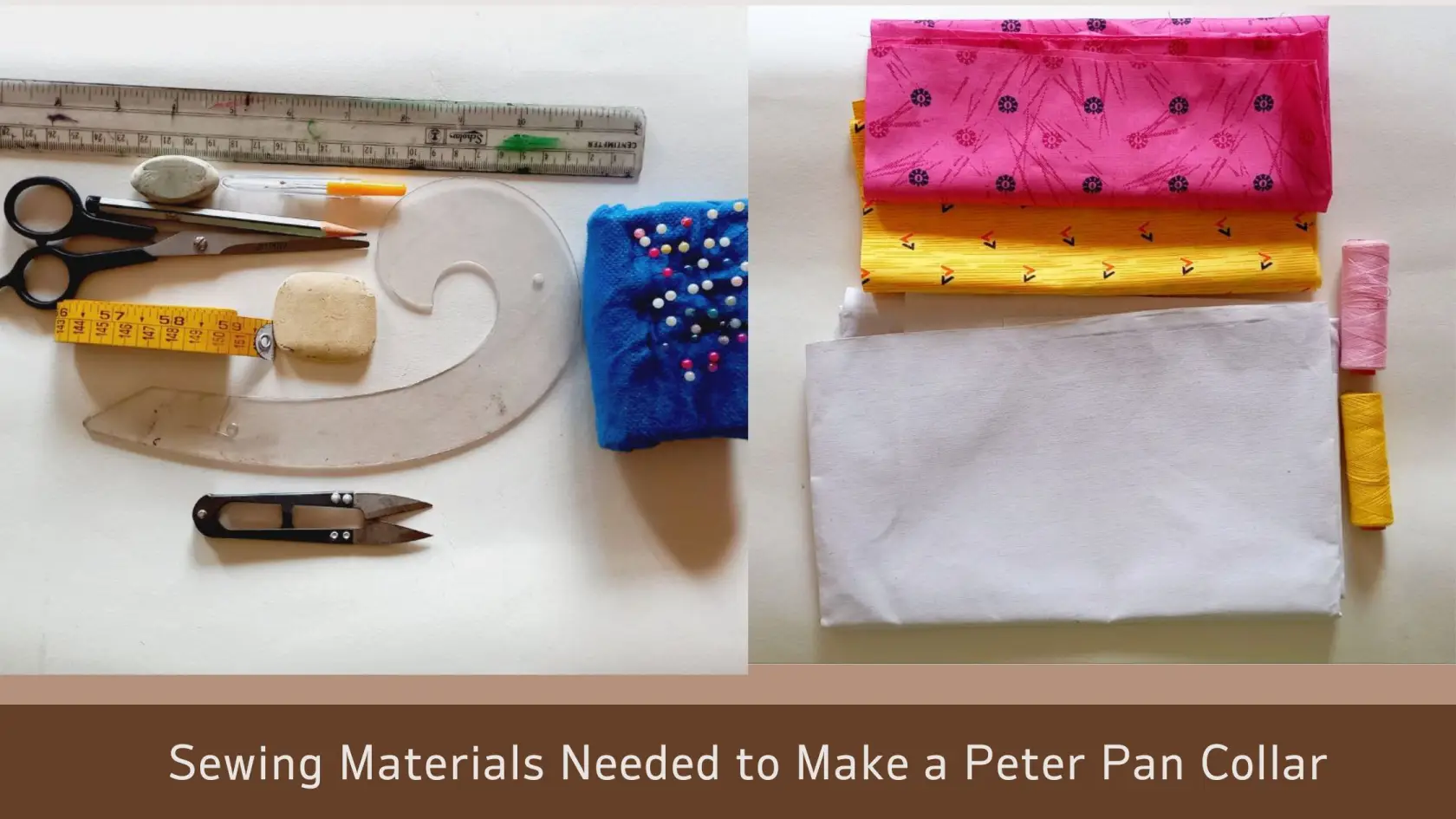 Materials Needed to Make a Peter Pan Collar