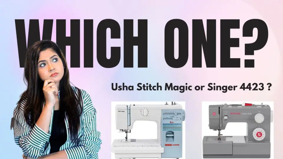 Usha Stitch Magic Vs Singer FM HD 4423