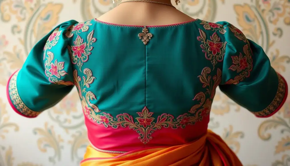 Blouse with Heavy Arms