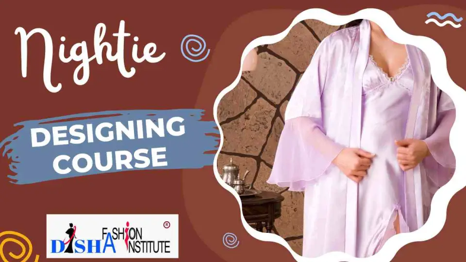 Nighty cutting and stitching